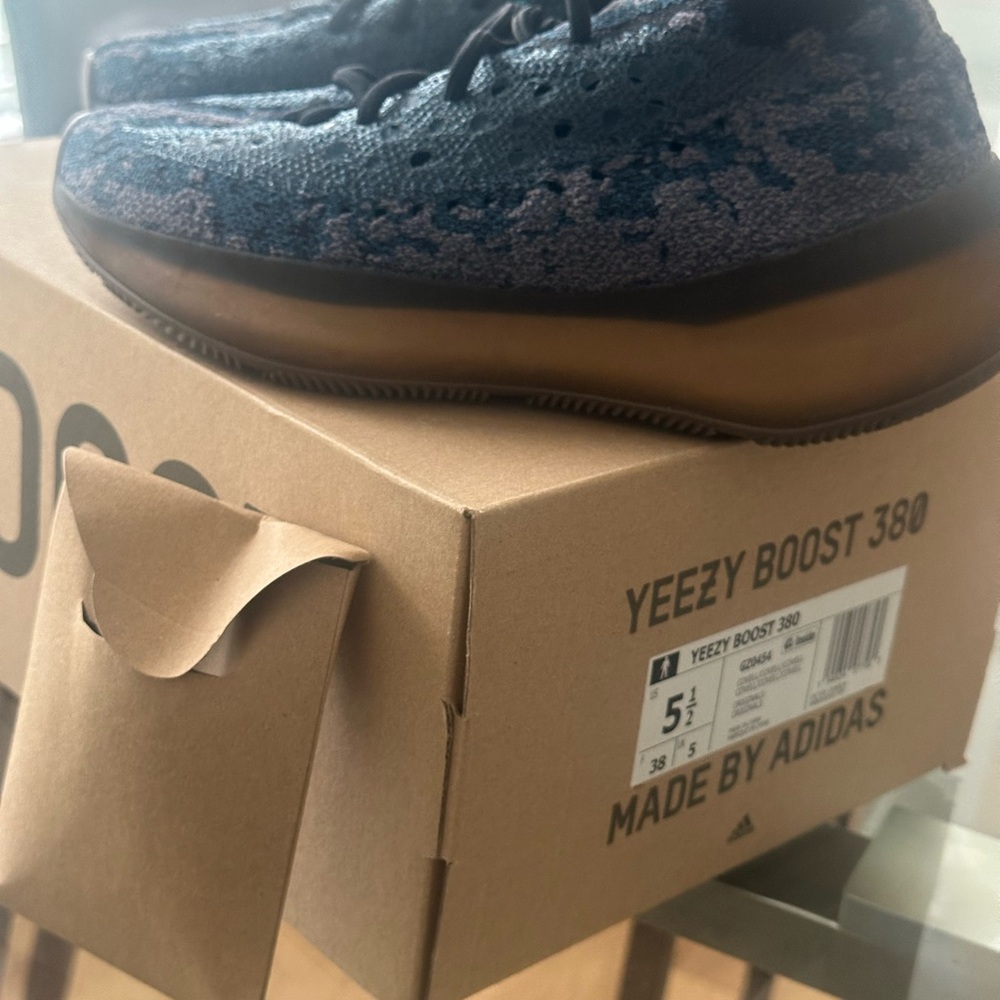 Adidas Yeezy Boost 380 in Black and Brown